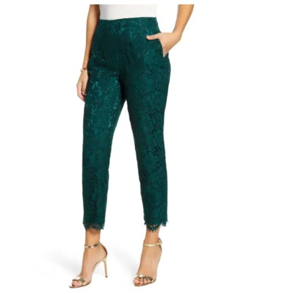 Rachel Parcell || Side Zip Lace Dress Pants - Picture 1 of 7